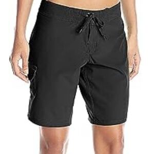 Kanu Surf Women's Black Bermudas Size 10